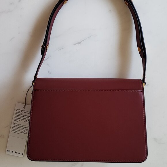 BNWT–Slightly Imperfect [MARNI TRUNK BAG CALF SKIN MEDIUM](#209) - Picture 5 of 16